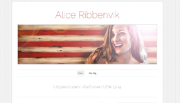 Alice Ribbenviks blogg