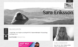 Sara Erikssons blogg