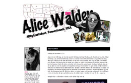 Alice Waldens blogg