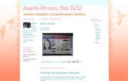 Amanda Perssons blogg