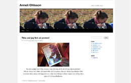 Anneli Ohlssons blogg