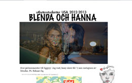 Blenda och Hannas blogg