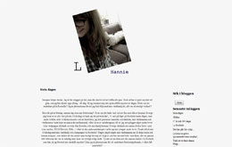 Hanna Larssons blogg