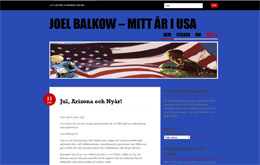 Joel Balkows blogg