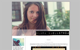 Klara Kjellströms blogg