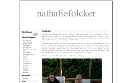 Nathalie Folckers blogg