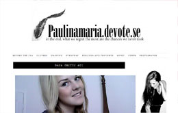 Paulina Sjöholms blogg