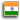 Indiens flagga