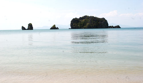 Beachen i Langkawi