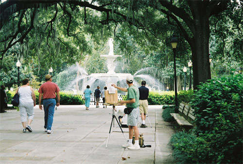 Park i Savannah