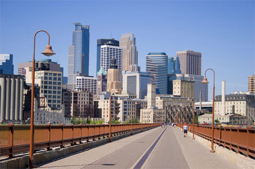 Minneapolis i Minnesota