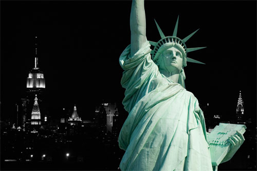 Frihetsgudinnan New York