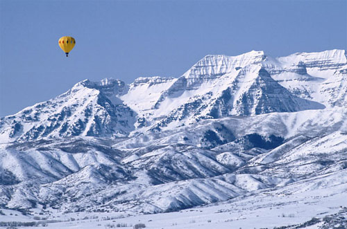 Wasatch Range på 3650 m